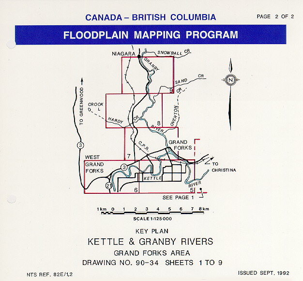 Grand Forks Bc Flood Plain Map Aquatic Report Catalogue
